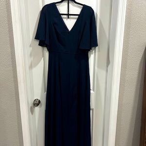 Navy Blue Windsor Evening Gown Size L